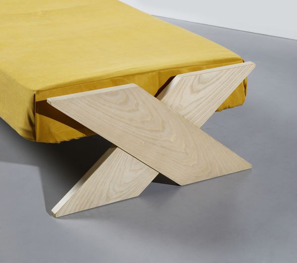 SABADIN GIGI : Coppia di letti singoli Andromeda per Stilwood  - Asta DESIGN E ARTI DECORATIVE DEL NOVECENTO Tradizionale - Associazione Nazionale - Case d'Asta italiane