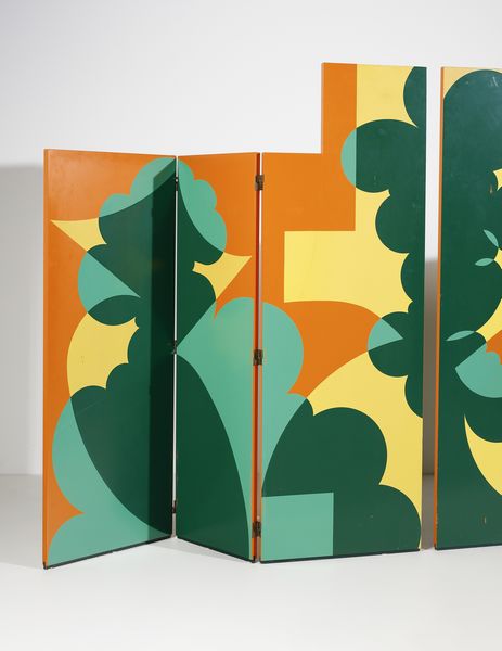 BALLA GIACOMO (1871 - 1958) : Paravento per Simon International  - Asta DESIGN E ARTI DECORATIVE DEL NOVECENTO Tradizionale - Associazione Nazionale - Case d'Asta italiane