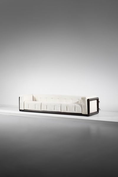 SCARPA CARLO (1906 - 1978) : Divano Cornaro produzione Simon Gavina  - Asta DESIGN E ARTI DECORATIVE DEL NOVECENTO Tradizionale - Associazione Nazionale - Case d'Asta italiane