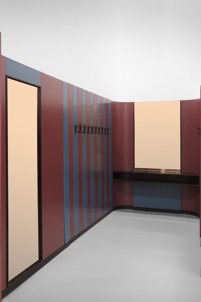 PARISI ICO (1916 - 1996) : Pareti attrezzate con appendiabiti e mensole  - Asta DESIGN E ARTI DECORATIVE DEL NOVECENTO Tradizionale - Associazione Nazionale - Case d'Asta italiane