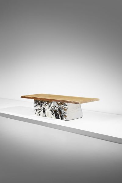 XHIXHA HELIDON (n. 1970) : attribuito. Tavolo  - Asta DESIGN E ARTI DECORATIVE DEL NOVECENTO Tradizionale - Associazione Nazionale - Case d'Asta italiane