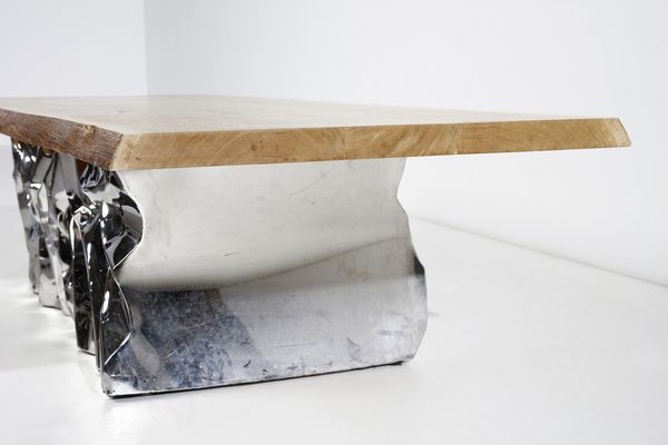 XHIXHA HELIDON (n. 1970) : attribuito. Tavolo  - Asta DESIGN E ARTI DECORATIVE DEL NOVECENTO Tradizionale - Associazione Nazionale - Case d'Asta italiane