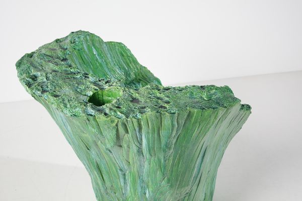 GILARDI PIERO (1942 - 2023) : Poltrona collezione Green per Gugliermetto Experience  - Asta DESIGN E ARTI DECORATIVE DEL NOVECENTO Tradizionale - Associazione Nazionale - Case d'Asta italiane