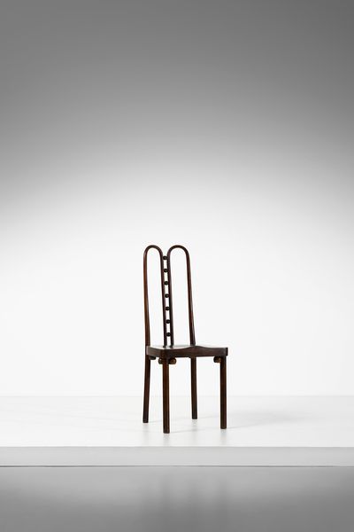 HOFFMANN JOSEF (1870 - 1956) : Seven Ball Side Chair, model 371  - Asta DESIGN E ARTI DECORATIVE DEL NOVECENTO Tradizionale - Associazione Nazionale - Case d'Asta italiane