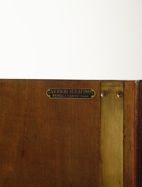 BUFFA PAOLO (1903 - 1970) : Mobile contenitore eseguito da Mos Turri  - Asta DESIGN E ARTI DECORATIVE DEL NOVECENTO Tradizionale - Associazione Nazionale - Case d'Asta italiane
