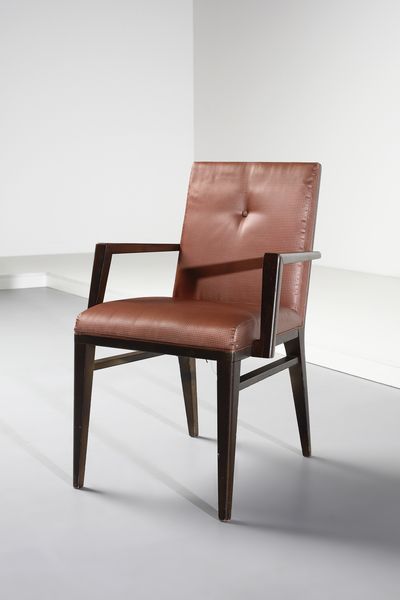 PULITZER FINALI GUSTAVO (1887 - 1967) : Coppia di poltroncine  - Asta DESIGN E ARTI DECORATIVE DEL NOVECENTO Tradizionale - Associazione Nazionale - Case d'Asta italiane