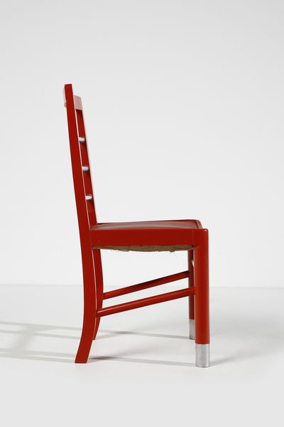 PIACENTINI MARCELLO (1881 - 1960) : attribuito. Coppia di sedie  - Asta DESIGN E ARTI DECORATIVE DEL NOVECENTO Tradizionale - Associazione Nazionale - Case d'Asta italiane