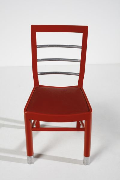 PIACENTINI MARCELLO (1881 - 1960) : attribuito. Coppia di sedie  - Asta DESIGN E ARTI DECORATIVE DEL NOVECENTO Tradizionale - Associazione Nazionale - Case d'Asta italiane