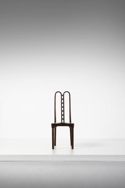 HOFFMANN JOSEF (1870 - 1956) : Seven Ball Side Chair, model 371  - Asta DESIGN E ARTI DECORATIVE DEL NOVECENTO Tradizionale - Associazione Nazionale - Case d'Asta italiane