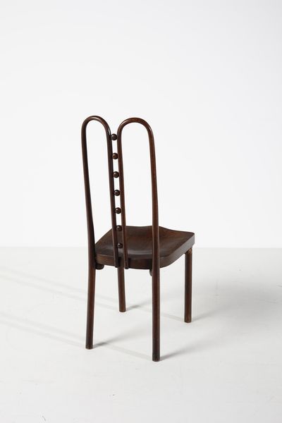 HOFFMANN JOSEF (1870 - 1956) : Seven Ball Side Chair, model 371  - Asta DESIGN E ARTI DECORATIVE DEL NOVECENTO Tradizionale - Associazione Nazionale - Case d'Asta italiane