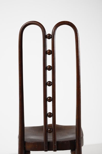 HOFFMANN JOSEF (1870 - 1956) : Seven Ball Side Chair, model 371  - Asta DESIGN E ARTI DECORATIVE DEL NOVECENTO Tradizionale - Associazione Nazionale - Case d'Asta italiane