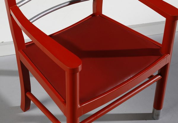 PIACENTINI MARCELLO (1881 - 1960) : attribuito. Coppia di poltrone  - Asta DESIGN E ARTI DECORATIVE DEL NOVECENTO Tradizionale - Associazione Nazionale - Case d'Asta italiane