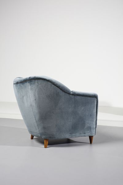 PONTI GIO (1891 - 1979) : Coppia di poltrone per Cassina  - Asta DESIGN E ARTI DECORATIVE DEL NOVECENTO Tradizionale - Associazione Nazionale - Case d'Asta italiane