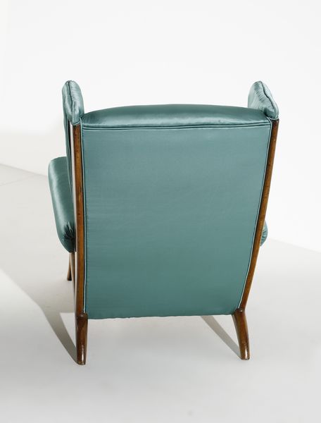 BUFFA PAOLO (1903 - 1970) : Coppia di poltrone per Figli di Amedeo Cassina  - Asta DESIGN E ARTI DECORATIVE DEL NOVECENTO Tradizionale - Associazione Nazionale - Case d'Asta italiane