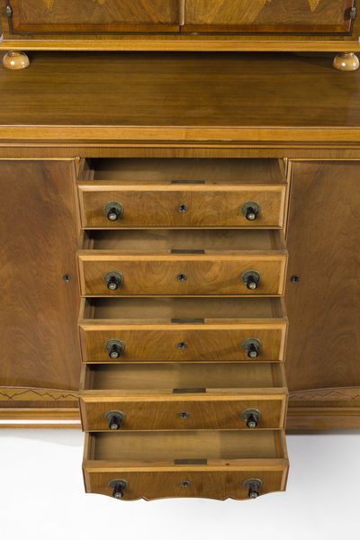 PRUTSCHER OTTO (1880 - 1949) : Mobile da soggiorno  - Asta DESIGN E ARTI DECORATIVE DEL NOVECENTO Tradizionale - Associazione Nazionale - Case d'Asta italiane