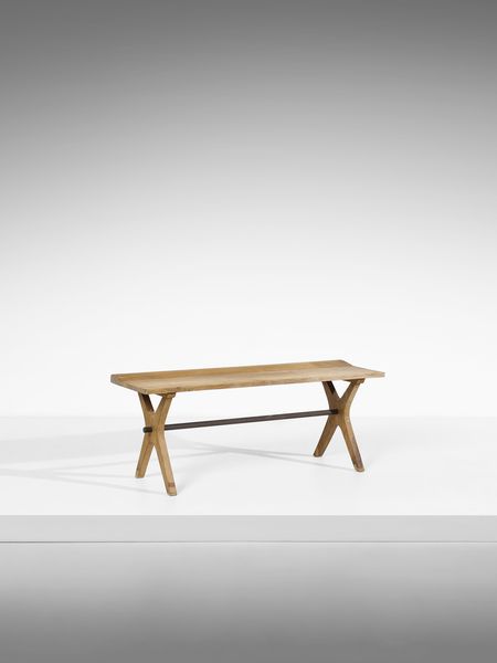 GRUPPO BBPR (n. 1932) : attribuito. Panca  - Asta DESIGN E ARTI DECORATIVE DEL NOVECENTO Tradizionale - Associazione Nazionale - Case d'Asta italiane