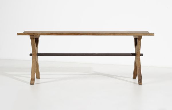 GRUPPO BBPR (n. 1932) : attribuito. Panca  - Asta DESIGN E ARTI DECORATIVE DEL NOVECENTO Tradizionale - Associazione Nazionale - Case d'Asta italiane