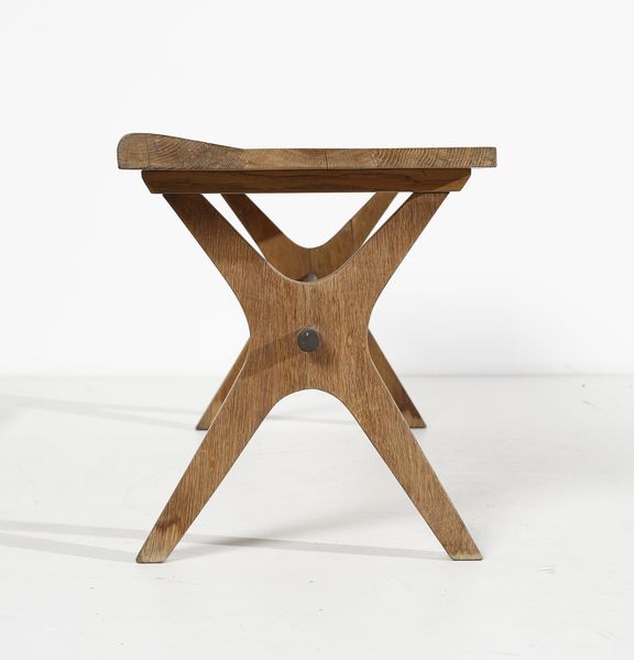 GRUPPO BBPR (n. 1932) : attribuito. Panca  - Asta DESIGN E ARTI DECORATIVE DEL NOVECENTO Tradizionale - Associazione Nazionale - Case d'Asta italiane