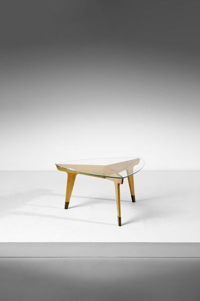 PONTI GIO (1891 - 1979) : Tavolino da salotto  - Asta DESIGN E ARTI DECORATIVE DEL NOVECENTO Tradizionale - Associazione Nazionale - Case d'Asta italiane