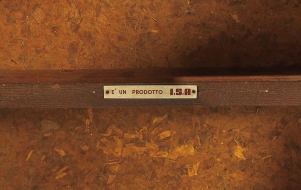 PONTI GIO (1891 - 1979) : Coppia di sgabelli per ISA  - Asta DESIGN E ARTI DECORATIVE DEL NOVECENTO Tradizionale - Associazione Nazionale - Case d'Asta italiane