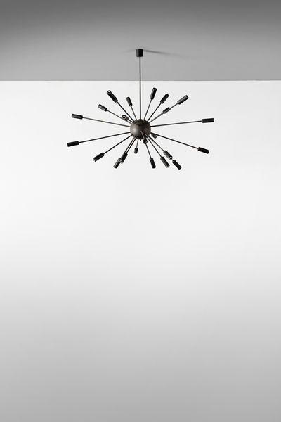 STILNOVO : Lampada a sospensione Sputnik  - Asta DESIGN E ARTI DECORATIVE DEL NOVECENTO Tradizionale - Associazione Nazionale - Case d'Asta italiane
