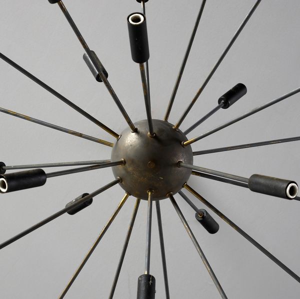 STILNOVO : Lampada a sospensione Sputnik  - Asta DESIGN E ARTI DECORATIVE DEL NOVECENTO Tradizionale - Associazione Nazionale - Case d'Asta italiane