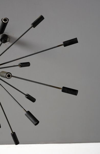 STILNOVO : Lampada a sospensione Sputnik  - Asta DESIGN E ARTI DECORATIVE DEL NOVECENTO Tradizionale - Associazione Nazionale - Case d'Asta italiane