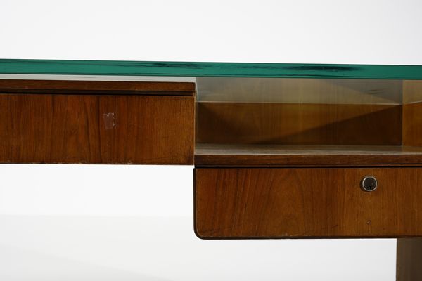 PONTI GIO (1891 - 1979) : attribuito. Scrivania  - Asta DESIGN E ARTI DECORATIVE DEL NOVECENTO Tradizionale - Associazione Nazionale - Case d'Asta italiane
