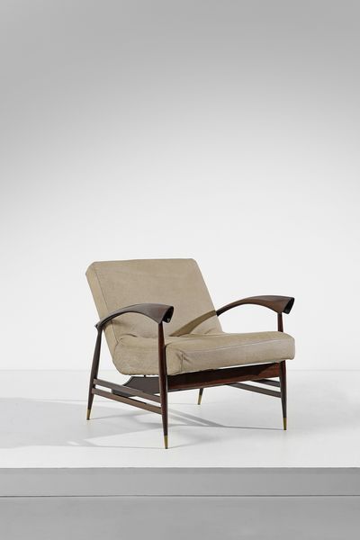 ZALSZUPIN  JORGE (1922 - 2020) : attribuito. Poltrona  - Asta DESIGN E ARTI DECORATIVE DEL NOVECENTO Tradizionale - Associazione Nazionale - Case d'Asta italiane