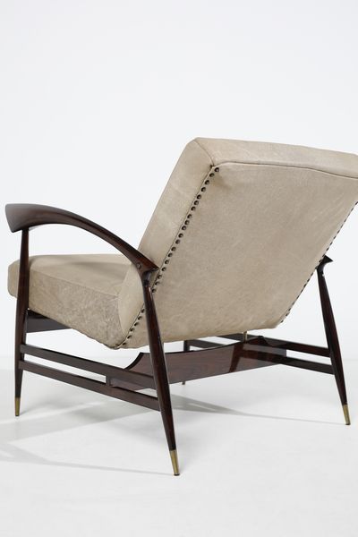 ZALSZUPIN  JORGE (1922 - 2020) : attribuito. Poltrona  - Asta DESIGN E ARTI DECORATIVE DEL NOVECENTO Tradizionale - Associazione Nazionale - Case d'Asta italiane