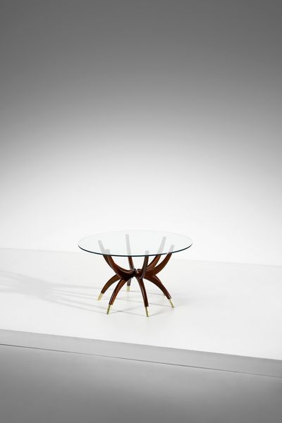 SCAPINELLI GIUSEPPE (1891 - 1982) : Tavolino da salotto  - Asta DESIGN E ARTI DECORATIVE DEL NOVECENTO Tradizionale - Associazione Nazionale - Case d'Asta italiane