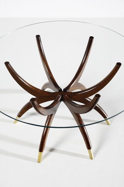 SCAPINELLI GIUSEPPE (1891 - 1982) : Tavolino da salotto  - Asta DESIGN E ARTI DECORATIVE DEL NOVECENTO Tradizionale - Associazione Nazionale - Case d'Asta italiane