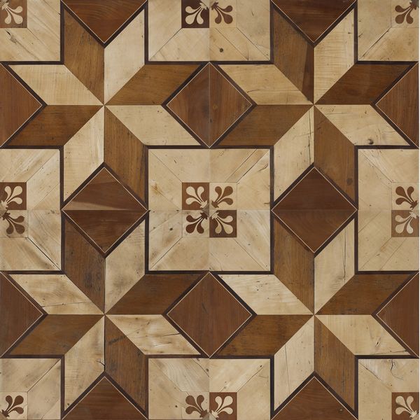 MANIFATTURA AUSTRIACA : Sessantatre pannelli per pavimentazione  - Asta DESIGN E ARTI DECORATIVE DEL NOVECENTO Tradizionale - Associazione Nazionale - Case d'Asta italiane