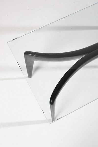 PONTI GIO (1891 - 1979) : Tavolino da salotto per Fontana Arte  - Asta DESIGN E ARTI DECORATIVE DEL NOVECENTO Tradizionale - Associazione Nazionale - Case d'Asta italiane