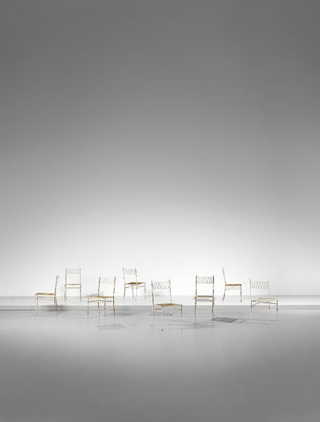 PONTI GIO (1891 - 1979) : attribuito. Otto sedie per Casa & Giardino  - Asta DESIGN E ARTI DECORATIVE DEL NOVECENTO Tradizionale - Associazione Nazionale - Case d'Asta italiane