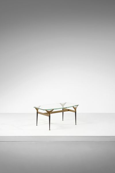 LUIGI FONTANA MILANO : Tavolino da salotto  - Asta DESIGN E ARTI DECORATIVE DEL NOVECENTO Tradizionale - Associazione Nazionale - Case d'Asta italiane