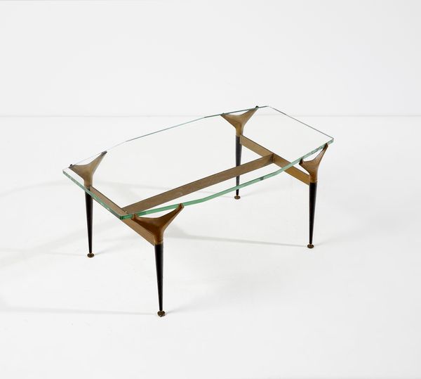 LUIGI FONTANA MILANO : Tavolino da salotto  - Asta DESIGN E ARTI DECORATIVE DEL NOVECENTO Tradizionale - Associazione Nazionale - Case d'Asta italiane