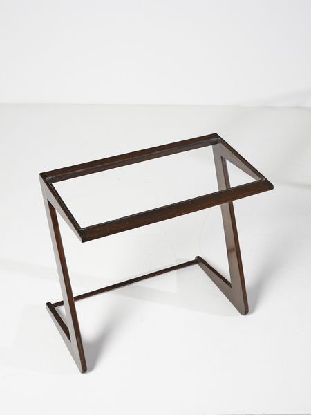 SCAPINELLI GIUSEPPE (1891 - 1982) : Tre tavolini da salotto  - Asta DESIGN E ARTI DECORATIVE DEL NOVECENTO Tradizionale - Associazione Nazionale - Case d'Asta italiane