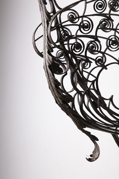 FRATELLI MATTEUCCI FAENZA : Coppia di fregi a guisa di draghi  - Asta DESIGN E ARTI DECORATIVE DEL NOVECENTO Tradizionale - Associazione Nazionale - Case d'Asta italiane