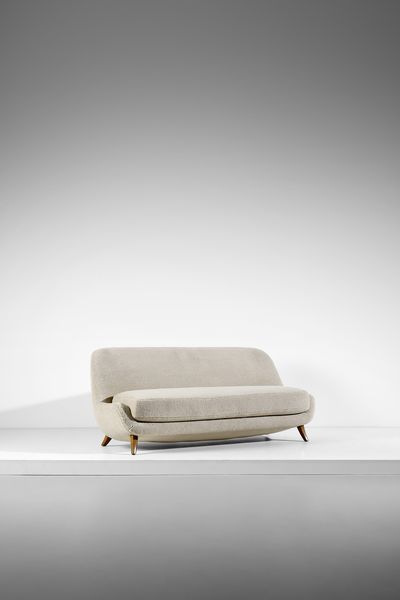 LASSEN FLEMMING (1902 - 1984) : attribuito. Divano  - Asta DESIGN E ARTI DECORATIVE DEL NOVECENTO Tradizionale - Associazione Nazionale - Case d'Asta italiane