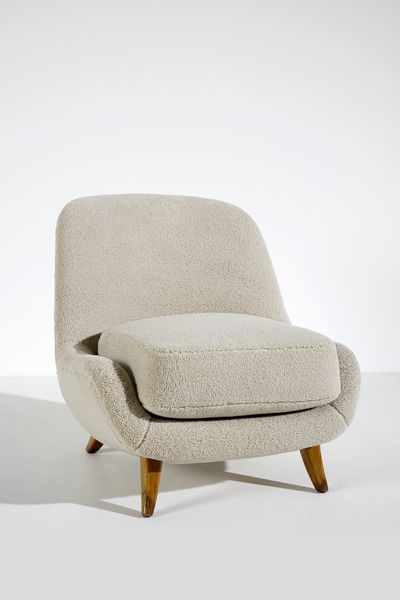 LASSEN FLEMMING (1902 - 1984) : attribuito. Coppia di poltrone  - Asta DESIGN E ARTI DECORATIVE DEL NOVECENTO Tradizionale - Associazione Nazionale - Case d'Asta italiane