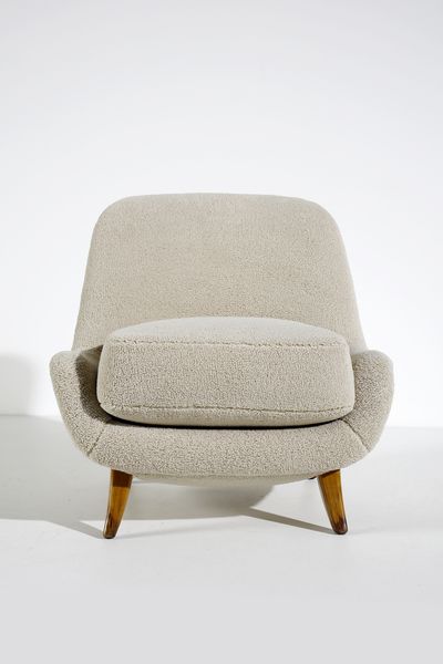 LASSEN FLEMMING (1902 - 1984) : attribuito. Coppia di poltrone  - Asta DESIGN E ARTI DECORATIVE DEL NOVECENTO Tradizionale - Associazione Nazionale - Case d'Asta italiane