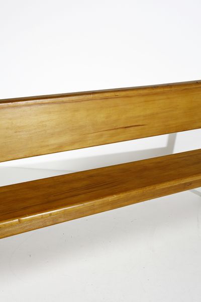 ZANINE CALDAS JOSE' (1919 - 2001) : Panca per Moveis Denuncia  - Asta DESIGN E ARTI DECORATIVE DEL NOVECENTO Tradizionale - Associazione Nazionale - Case d'Asta italiane