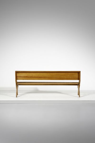 ZANINE CALDAS JOSE' (1919 - 2001) : Panca per Moveis Denuncia  - Asta DESIGN E ARTI DECORATIVE DEL NOVECENTO Tradizionale - Associazione Nazionale - Case d'Asta italiane