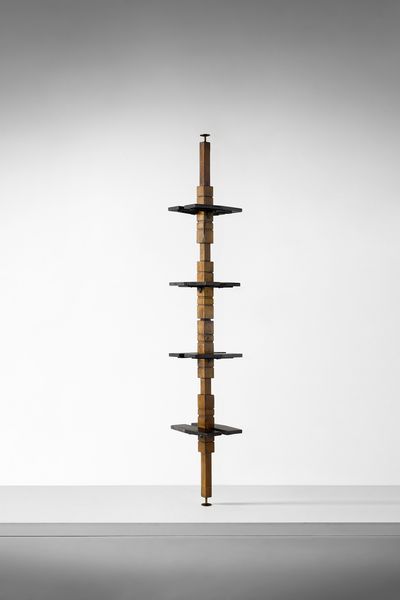 SPADOLINI PIERLUIGI (1922 - 2000) : Libreria da centro  - Asta DESIGN E ARTI DECORATIVE DEL NOVECENTO Tradizionale - Associazione Nazionale - Case d'Asta italiane