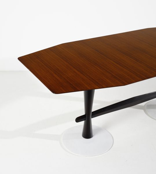 PARISI ICO (1916 - 1996) : Tavolo da pranzo  - Asta DESIGN E ARTI DECORATIVE DEL NOVECENTO Tradizionale - Associazione Nazionale - Case d'Asta italiane