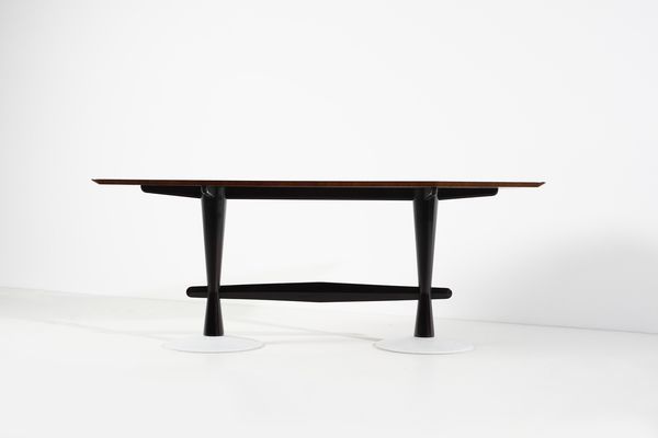 PARISI ICO (1916 - 1996) : Tavolo da pranzo  - Asta DESIGN E ARTI DECORATIVE DEL NOVECENTO Tradizionale - Associazione Nazionale - Case d'Asta italiane