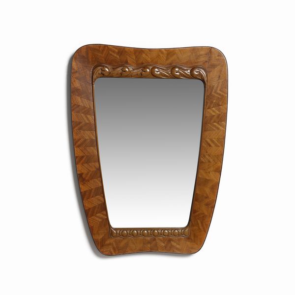 BUFFA PAOLO (1903 - 1970) : attribuito. Specchio  - Asta DESIGN E ARTI DECORATIVE DEL NOVECENTO Tradizionale - Associazione Nazionale - Case d'Asta italiane