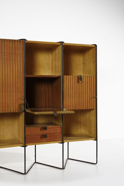 NAKAI TAICHIRO (n. 1954) : Libreria per Consorzio la Permanente Mobili  - Asta DESIGN E ARTI DECORATIVE DEL NOVECENTO Tradizionale - Associazione Nazionale - Case d'Asta italiane