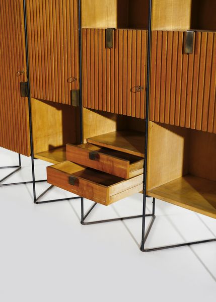 NAKAI TAICHIRO (n. 1954) : Libreria per Consorzio la Permanente Mobili  - Asta DESIGN E ARTI DECORATIVE DEL NOVECENTO Tradizionale - Associazione Nazionale - Case d'Asta italiane